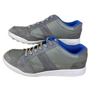 TOMMY ARMOUR Pivot Spikeless Golf Shoes Mens Sz 13 Gray / Blue Lace Up #F2062487